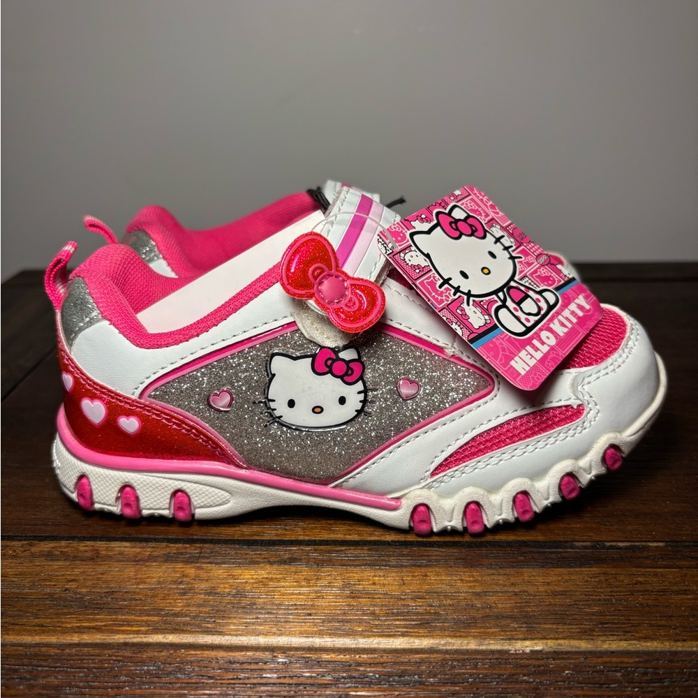 Hello Kitty Toddler Sneakers – Size 12 (NEW WITH TAGS)